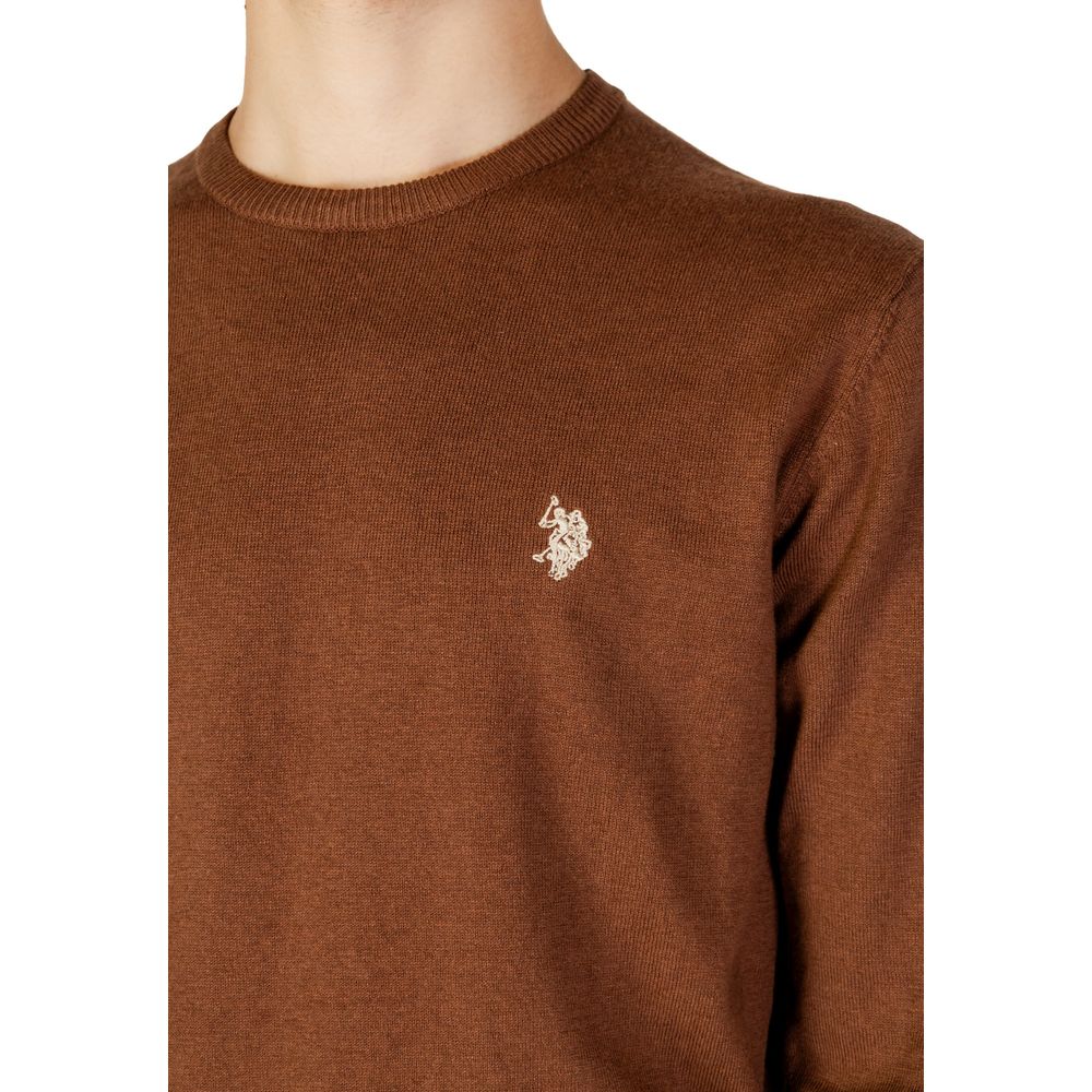U.S. POLO ASSN. Beige Cotton Sweatshirt | Regal Royce