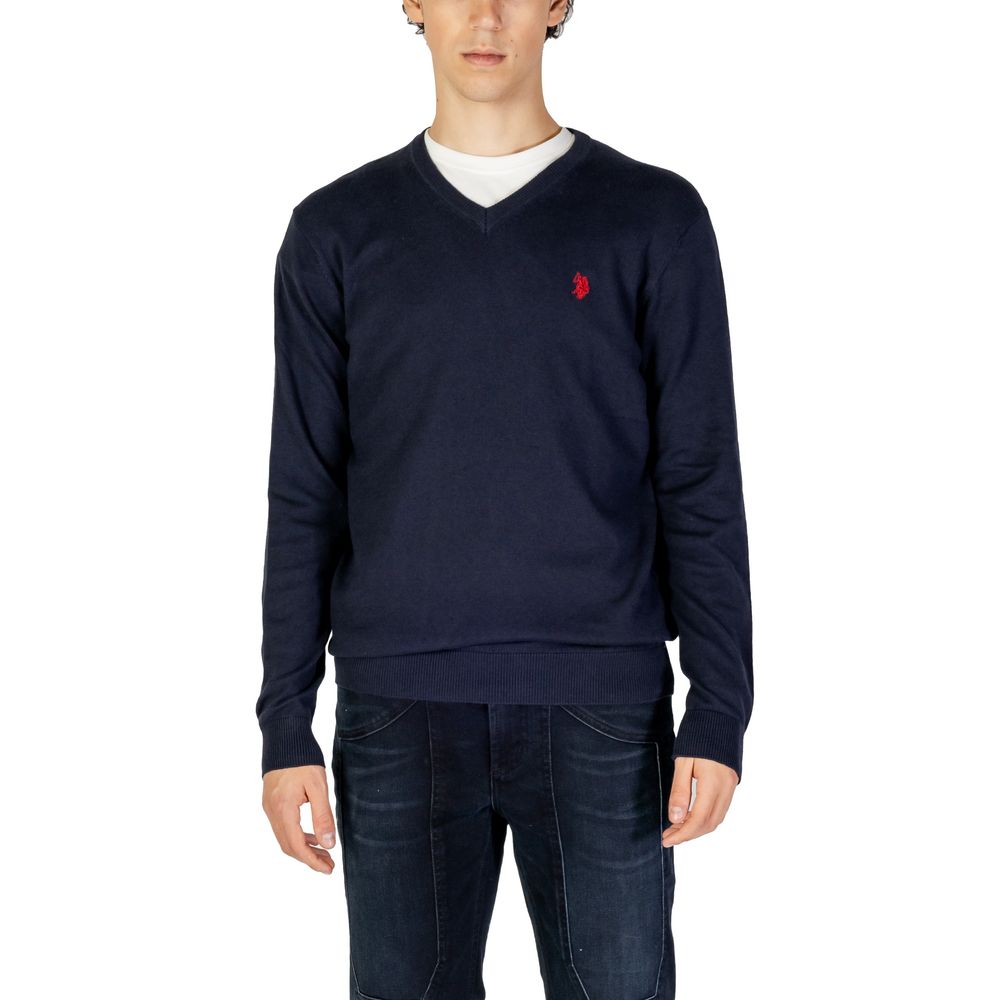 U.S. POLO ASSN. Blue Cashmere Sweater | Regal Royce