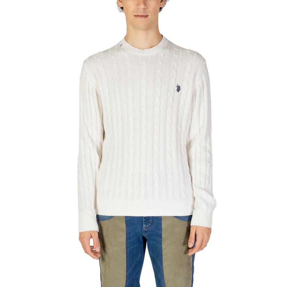 U.S. POLO ASSN. White Cotton Sweatshirt | Regal Royce