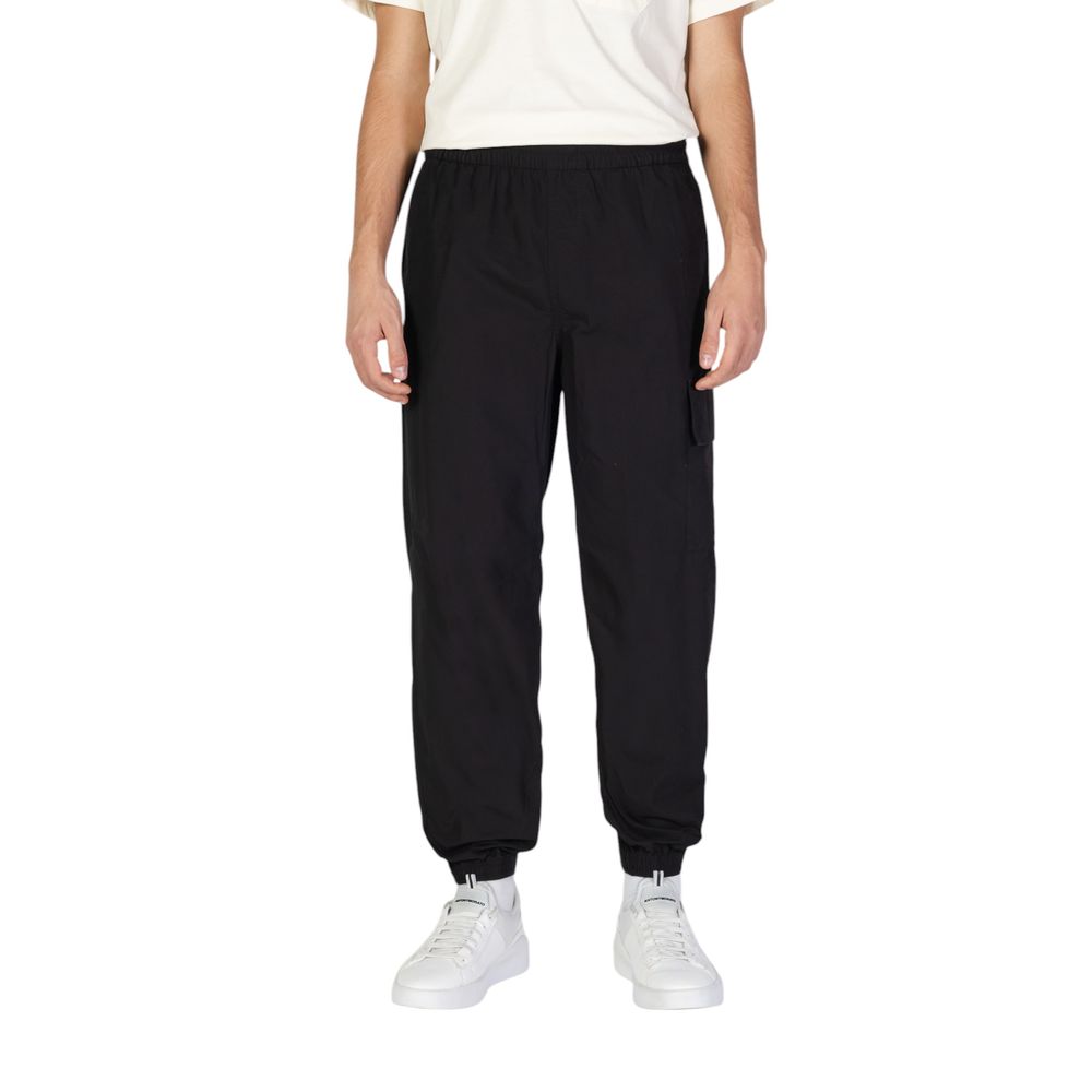 Calvin Klein Jeans Black Cotton Joggers (Workout Pants)