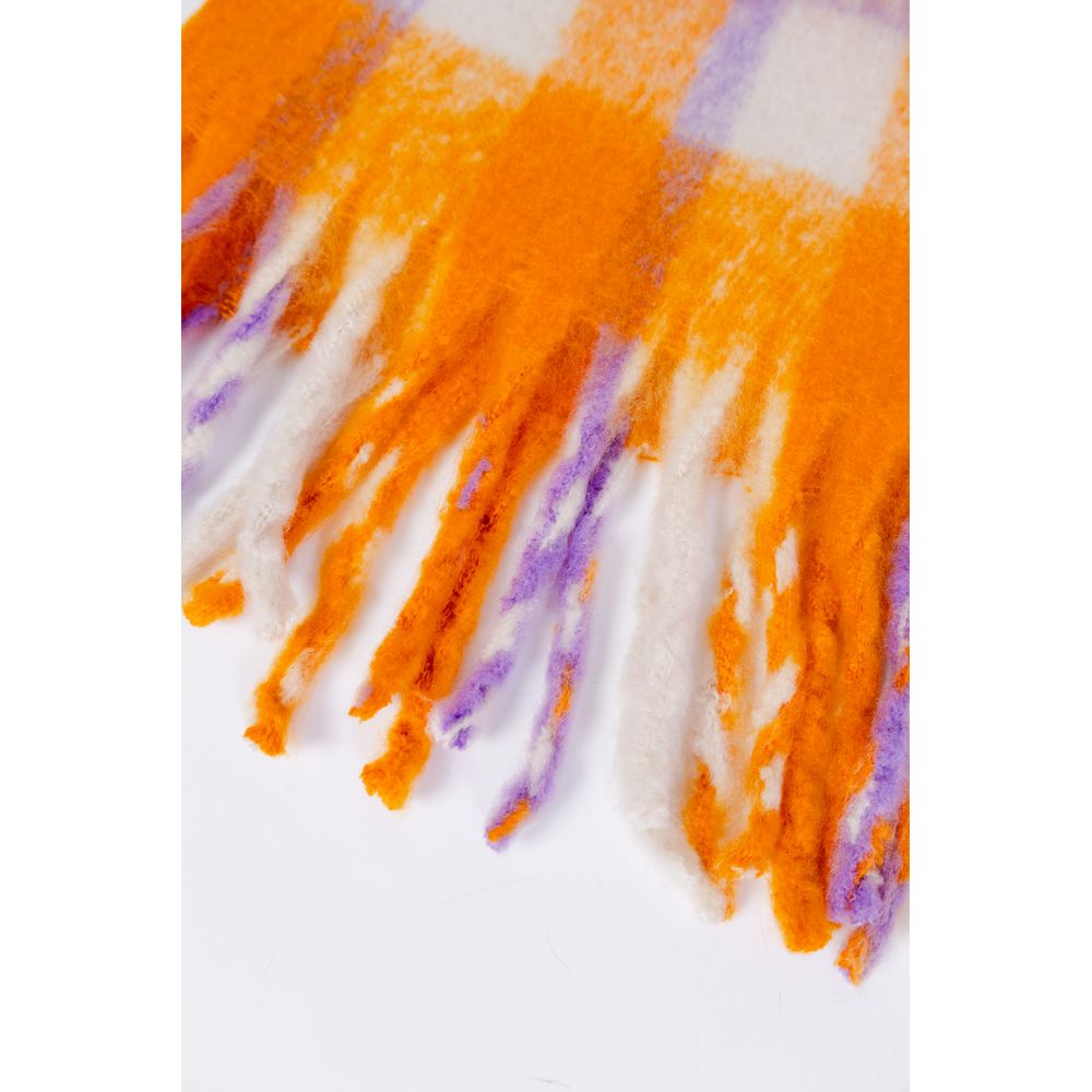 Only Orange Polyester Scarf | Regal Royce