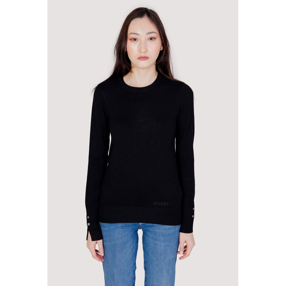 Guess Black Cotton Sweatshirt | Regal Royce