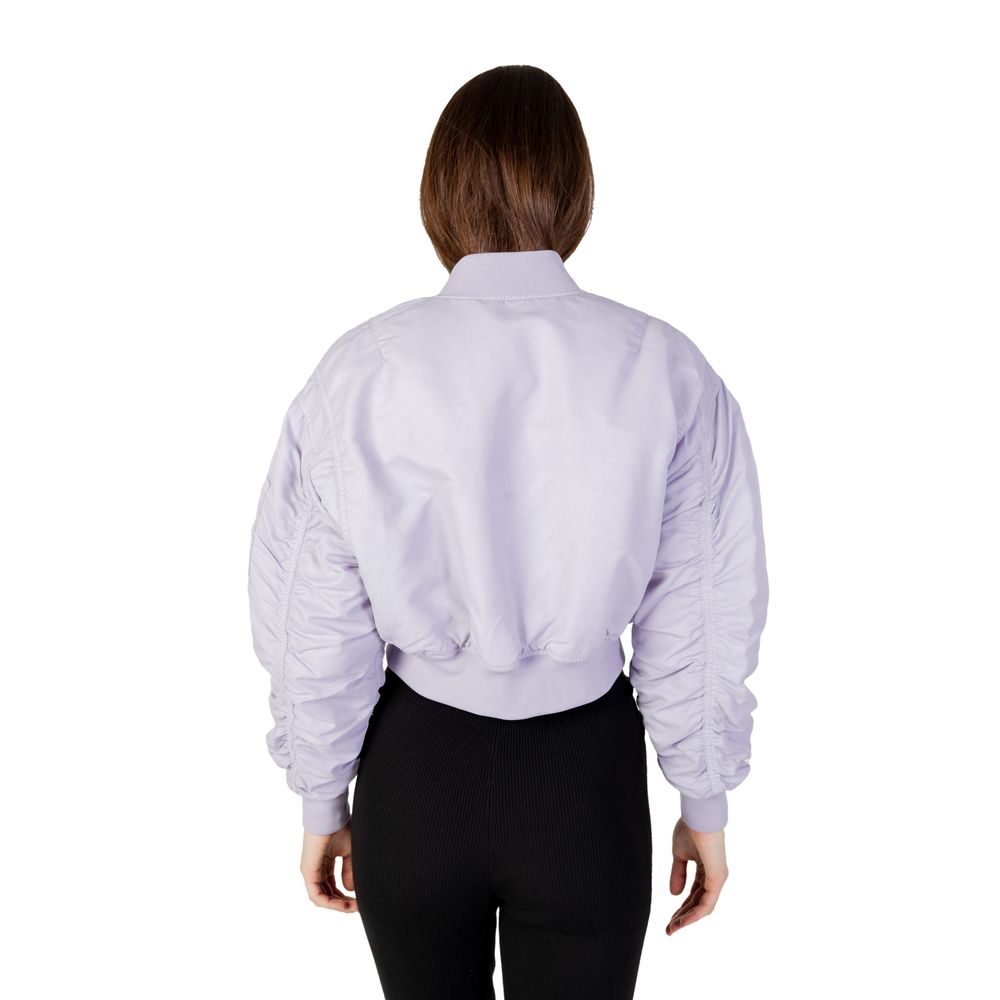 Calvin Klein Jeans Purple Polyamide Bomber | Regal Royce