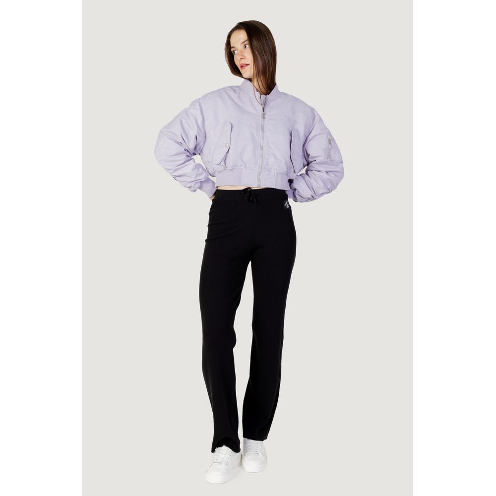 Calvin Klein Jeans Purple Polyamide Bomber | Regal Royce