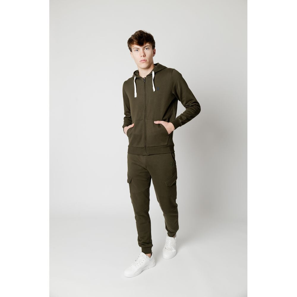 U.S. POLO ASSN. Green Cotton Hoodie | Regal Royce