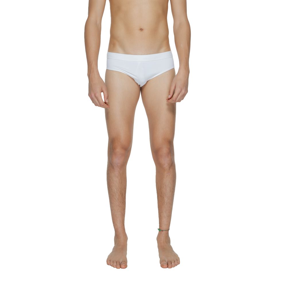 Calvin Klein White Polyamide Swim Briefs | Regal Royce