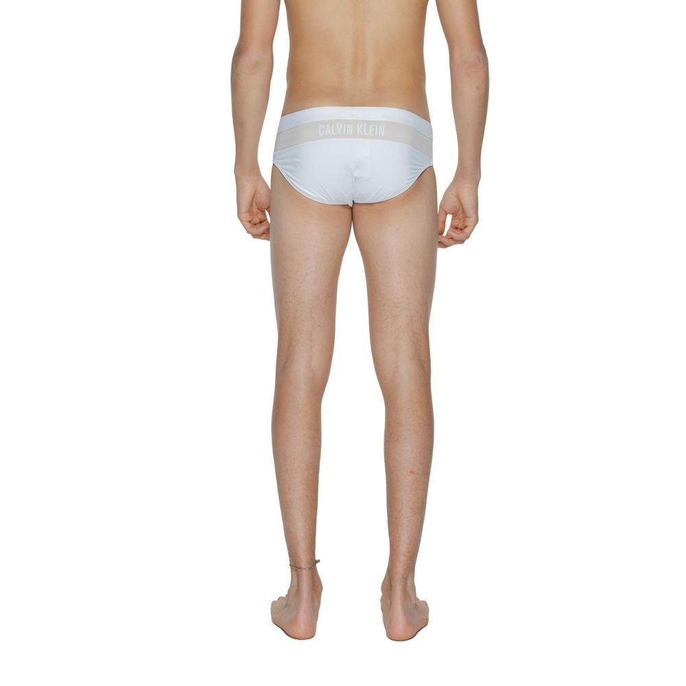 Calvin Klein White Polyamide Swim Briefs | Regal Royce