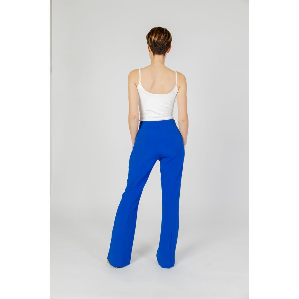 Only Blue Recycled Polyester Flared Pants | Regal Royce