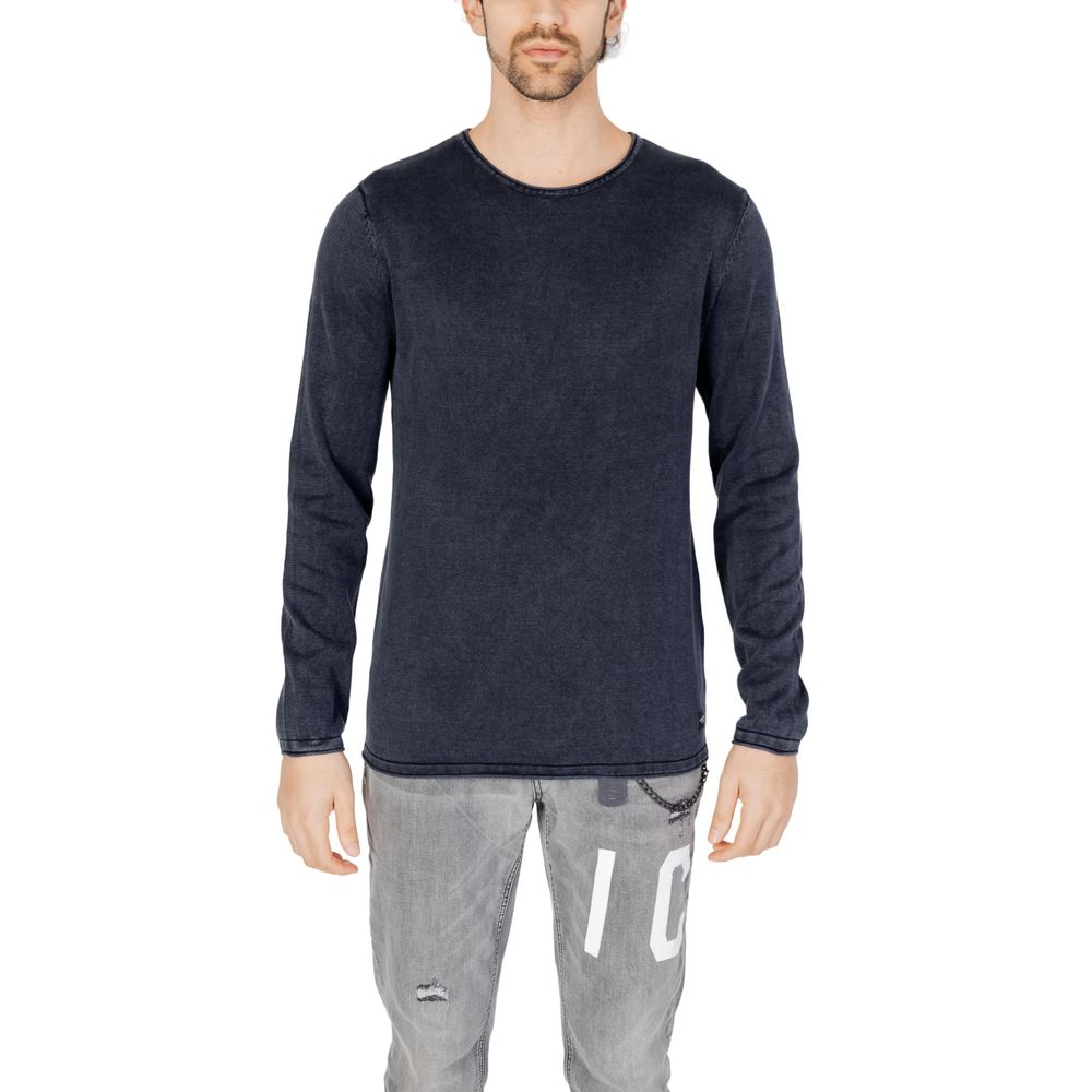 Jack Jones Blue Cotton Sweatshirt | Regal Royce