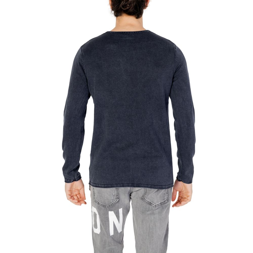 Jack Jones Blue Cotton Sweatshirt | Regal Royce