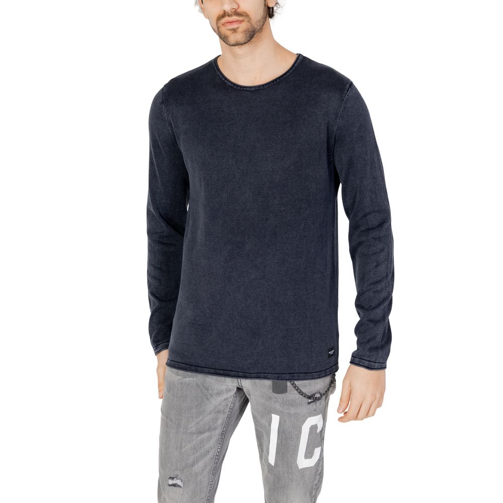 Jack Jones Blue Cotton Sweatshirt | Regal Royce