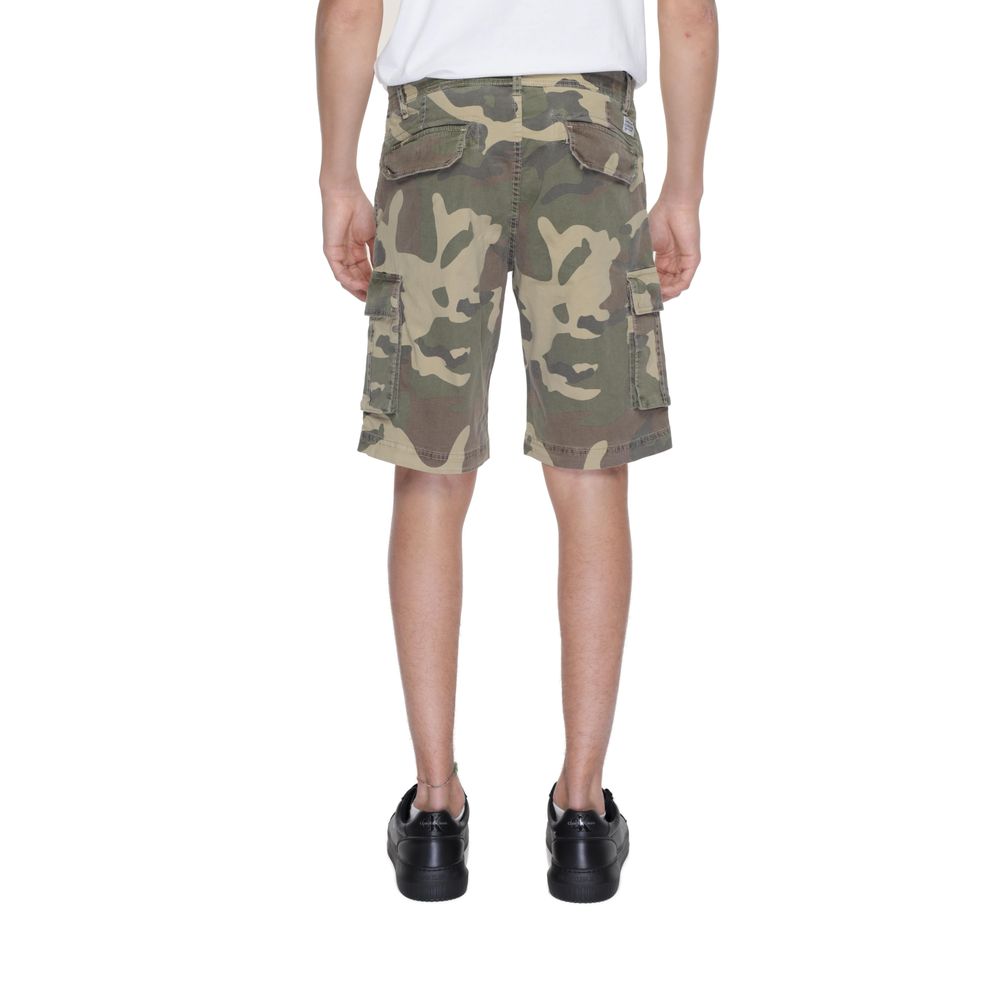 U.S. POLO ASSN. Beige Cotton Bermuda Shorts | Regal Royce
