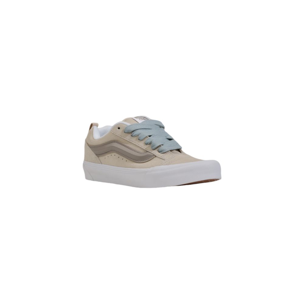 Vans Beige Leather Low Top Sneakers | Regal Royce