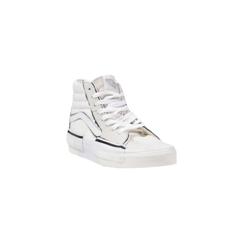 Vans Beige Leather High Top Sneakers | Regal Royce