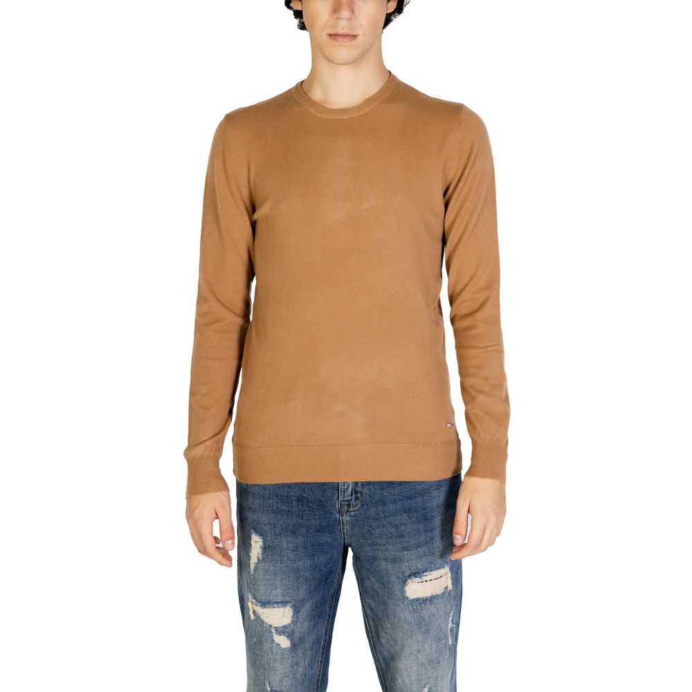 Gianni Lupo Brown Polyester Sweatshirt | Regal Royce