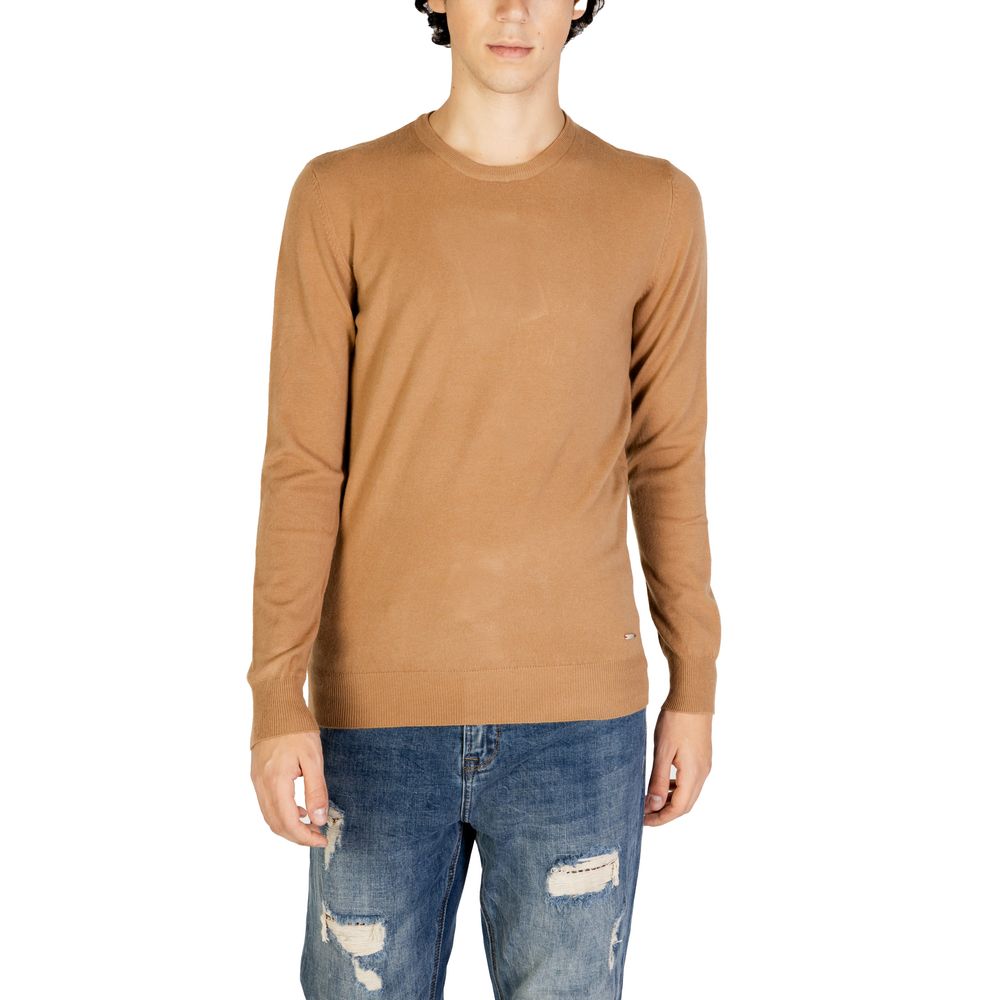 Gianni Lupo Brown Polyester Sweatshirt | Regal Royce