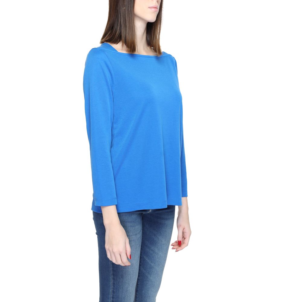 Street One Blue Modal Long Sleeve T-Shirt | Regal Royce