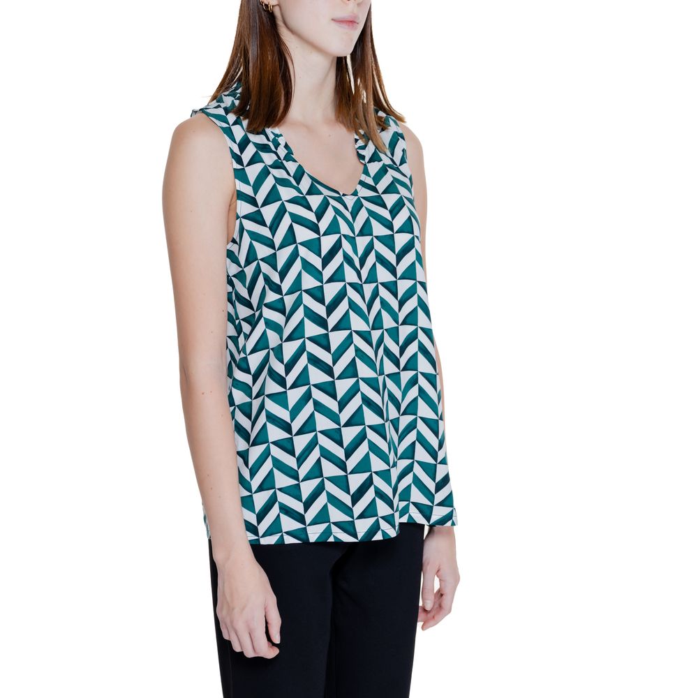 Street One Bicolor Viscose Tank Tops | Regal Royce