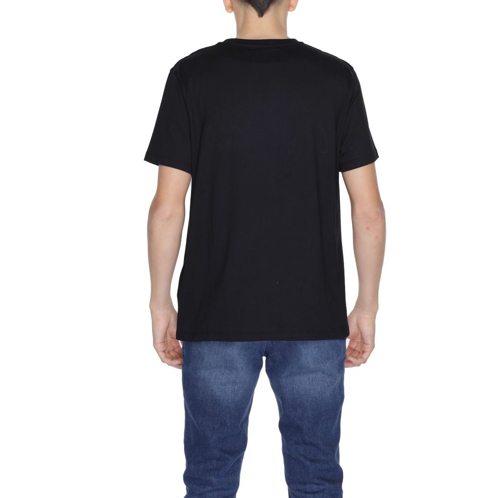 Underclub Black Cotton T-Shirt | Regal Royce