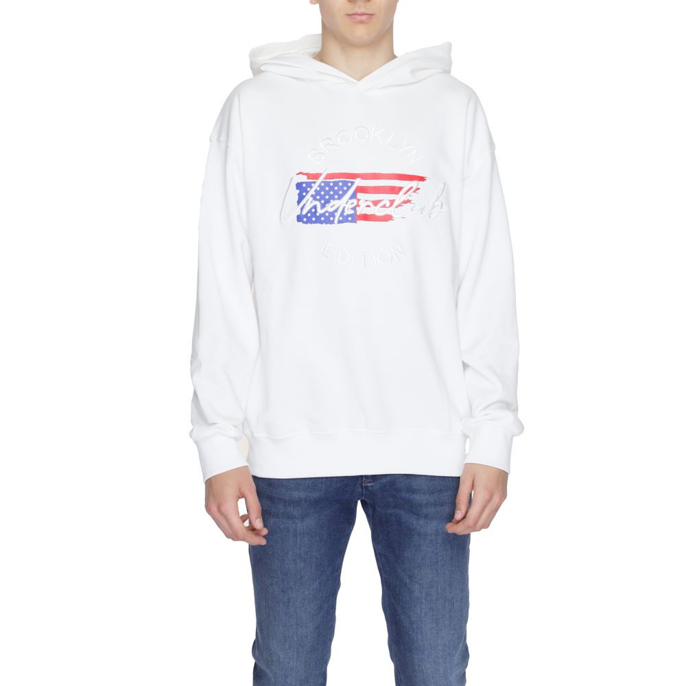 Underclub White Cotton Hoodie | Regal Royce