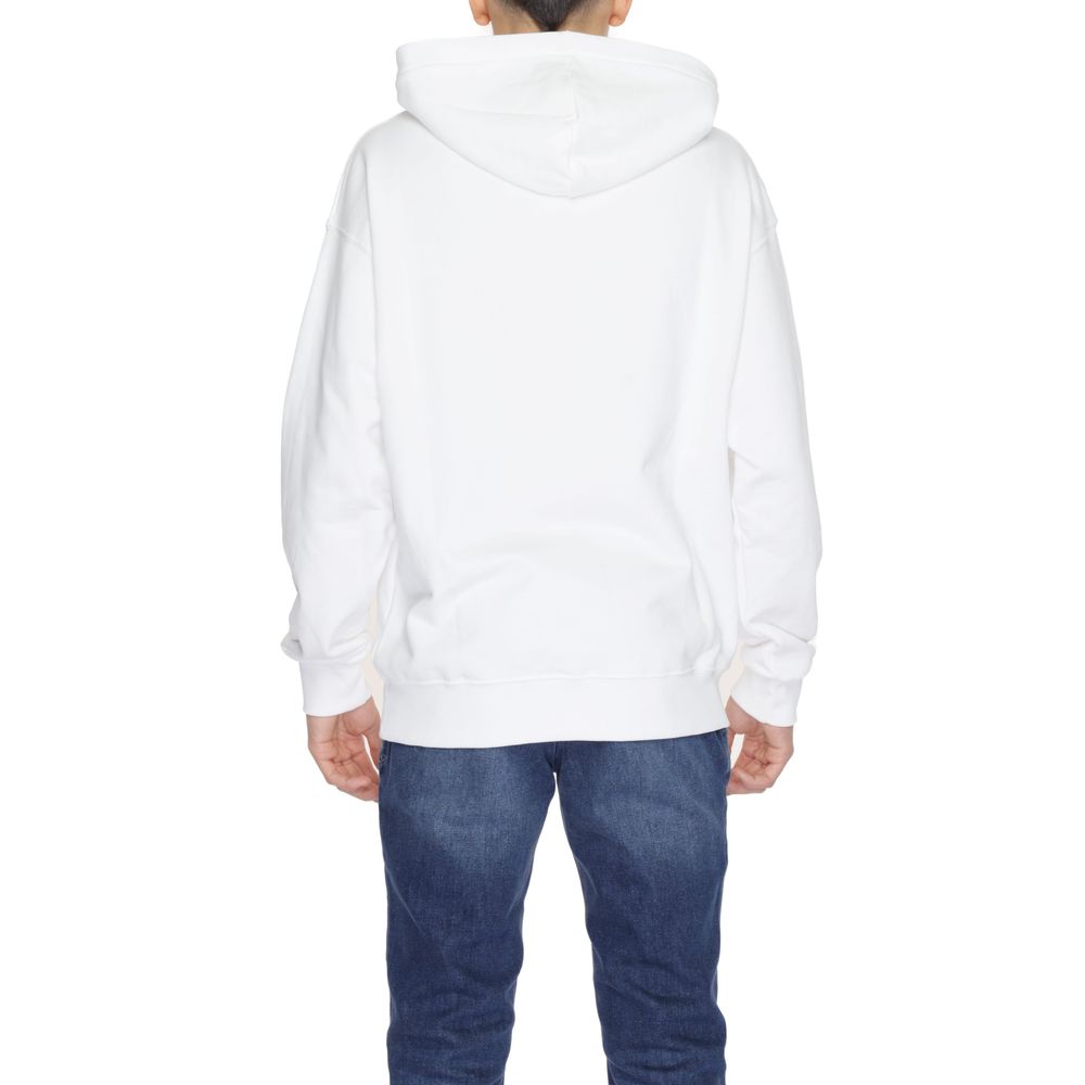 Underclub White Cotton Hoodie | Regal Royce