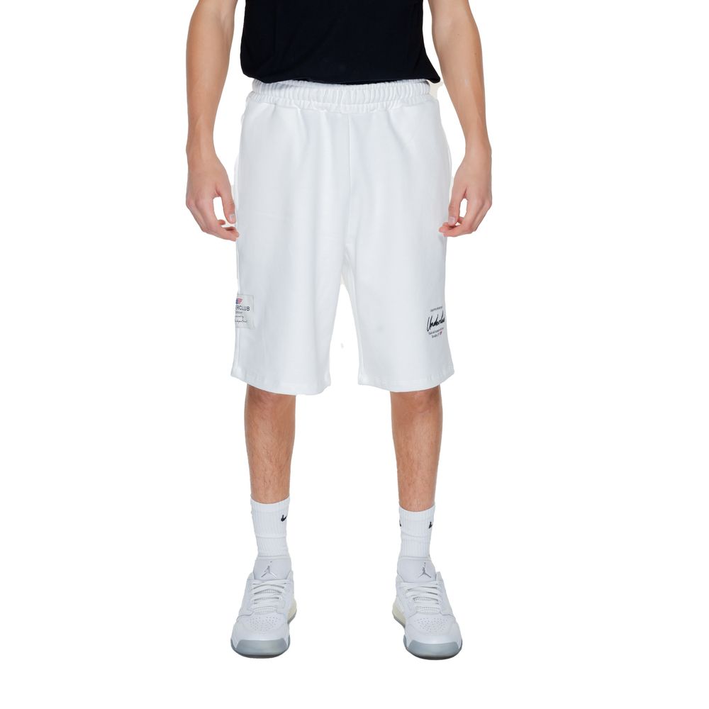 Underclub White Cotton Bermuda Shorts | Regal Royce