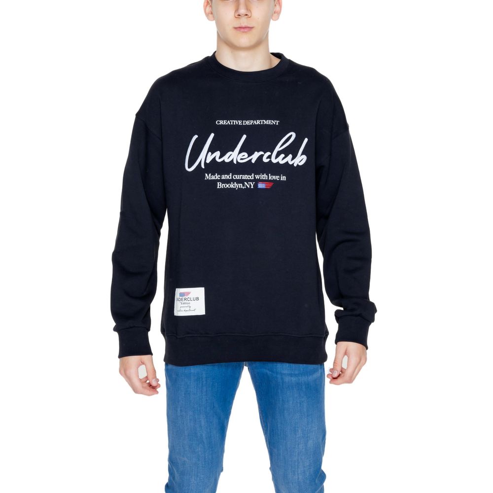 Underclub Black Cotton Sweatshirt | Regal Royce