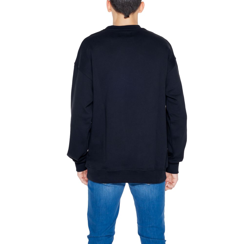 Underclub Black Cotton Sweatshirt | Regal Royce