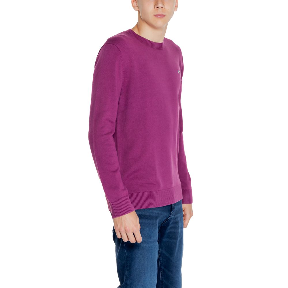 Tommy Hilfiger Jeans Purple Organic Cotton Sweatshirt