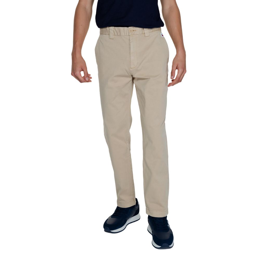 Tommy Hilfiger Jeans Gold Recycled Cotton Casual Pants | Regal Royce