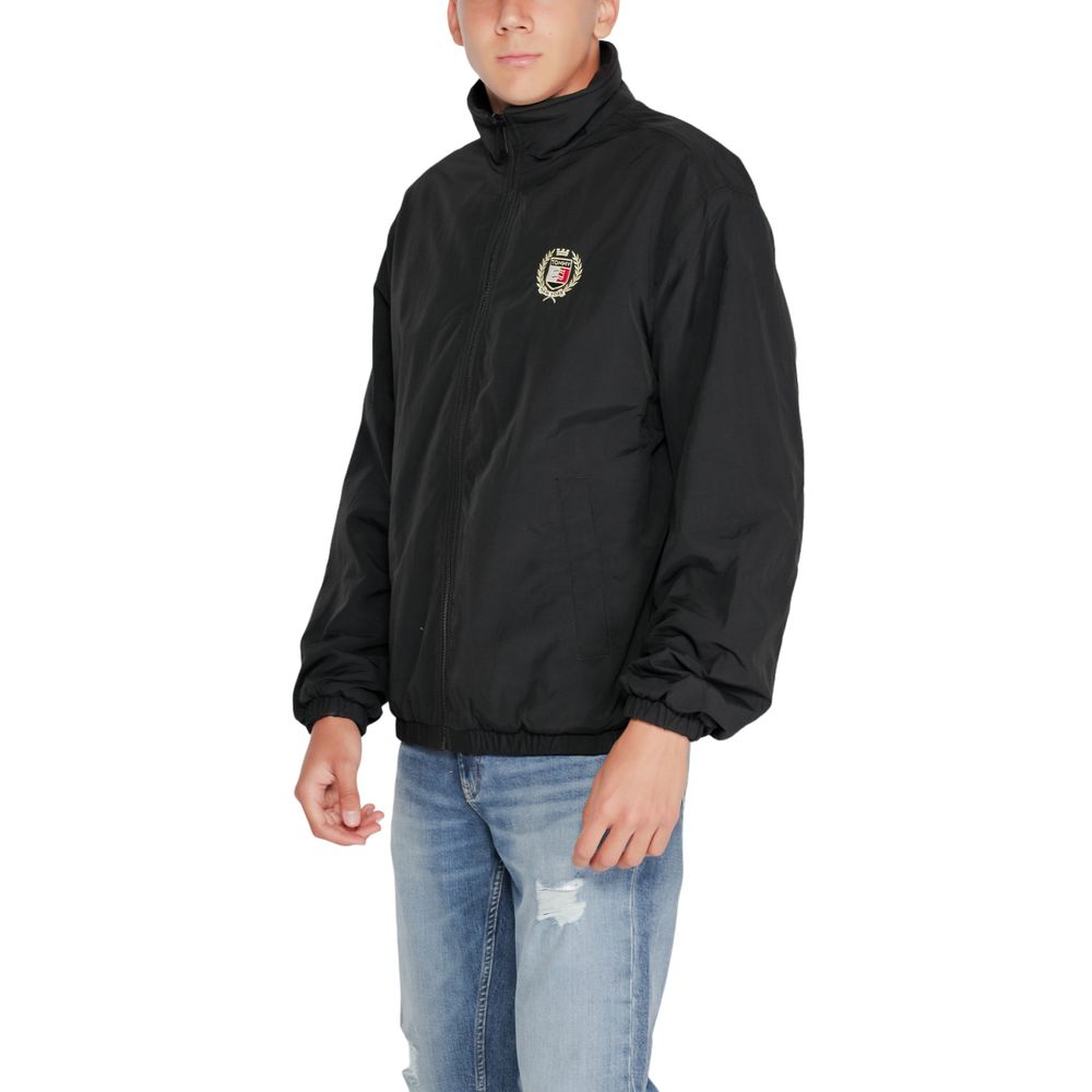 Tommy Hilfiger Jeans Black Recycled Polyester Shell Jacket | Regal Royce