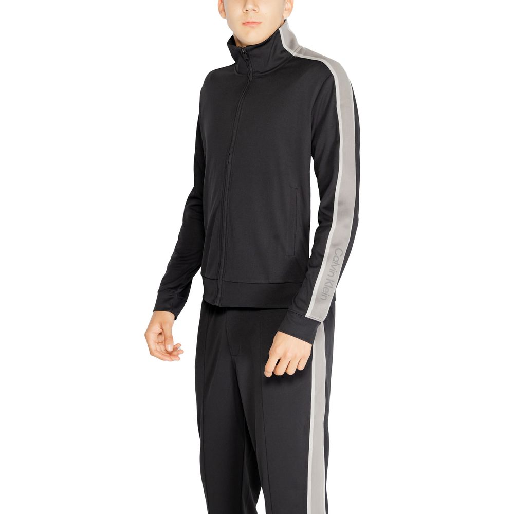 Calvin Klein Sport Black Recycled Polyester Sweatshirt | Regal Royce