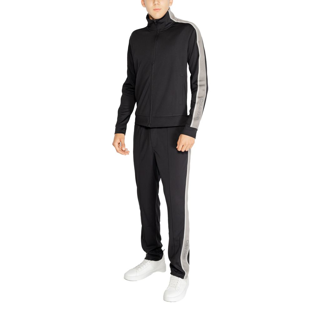 Calvin Klein Sport Black Recycled Polyester Sweatshirt | Regal Royce