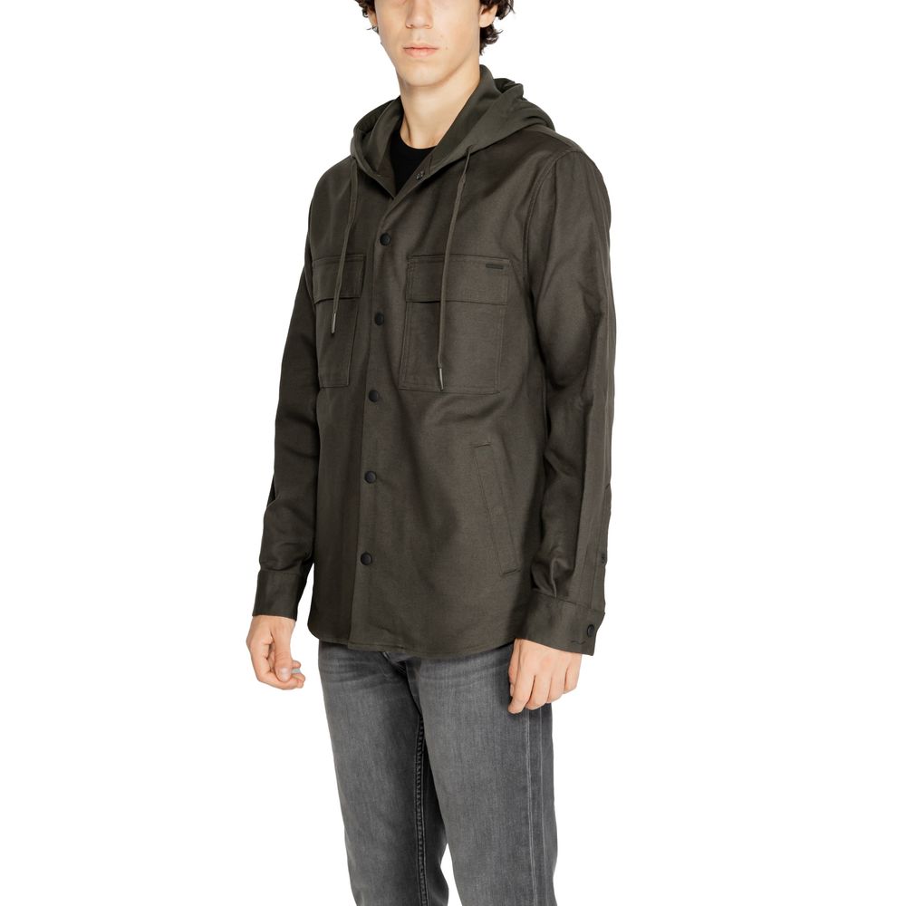 Antony Morato Green Cotton Shell Jacket | Regal Royce