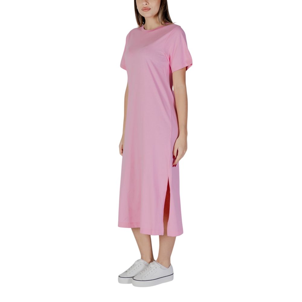 B.Young Multicolor Cotton Midi Dress | Regal Royce