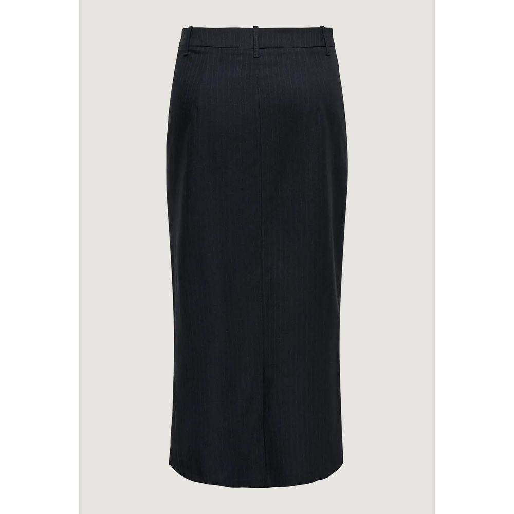 Jacqueline De Yong Gray Polyester Long Skirt | Regal Royce