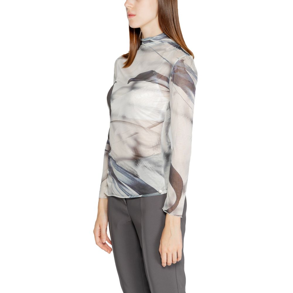 Rinascimento Gray Polyester Long Sleeve T-Shirt | Regal Royce