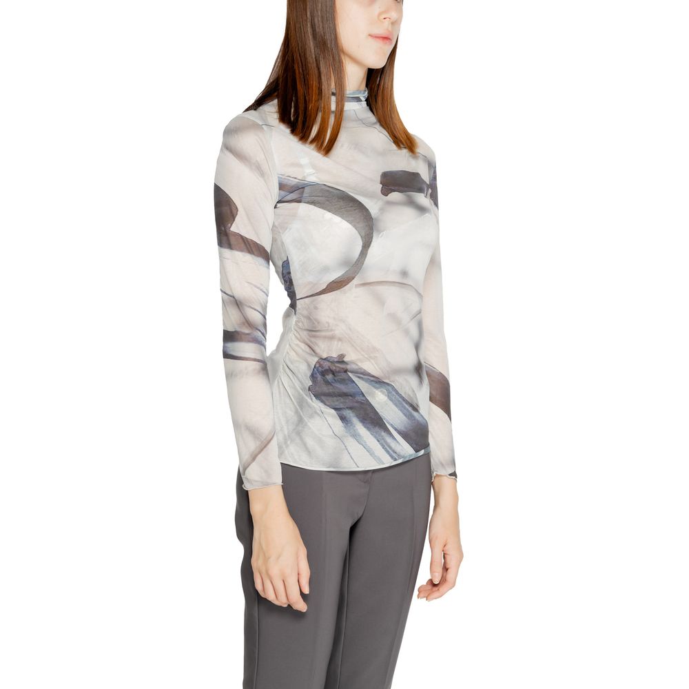 Rinascimento Gray Polyester Long Sleeve T-Shirt | Regal Royce