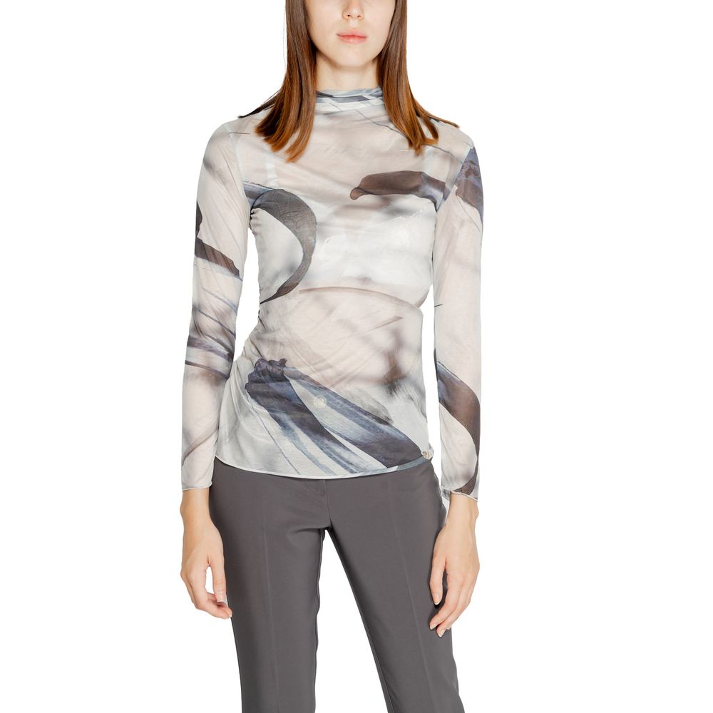 Rinascimento Gray Polyester Long Sleeve T-Shirt | Regal Royce