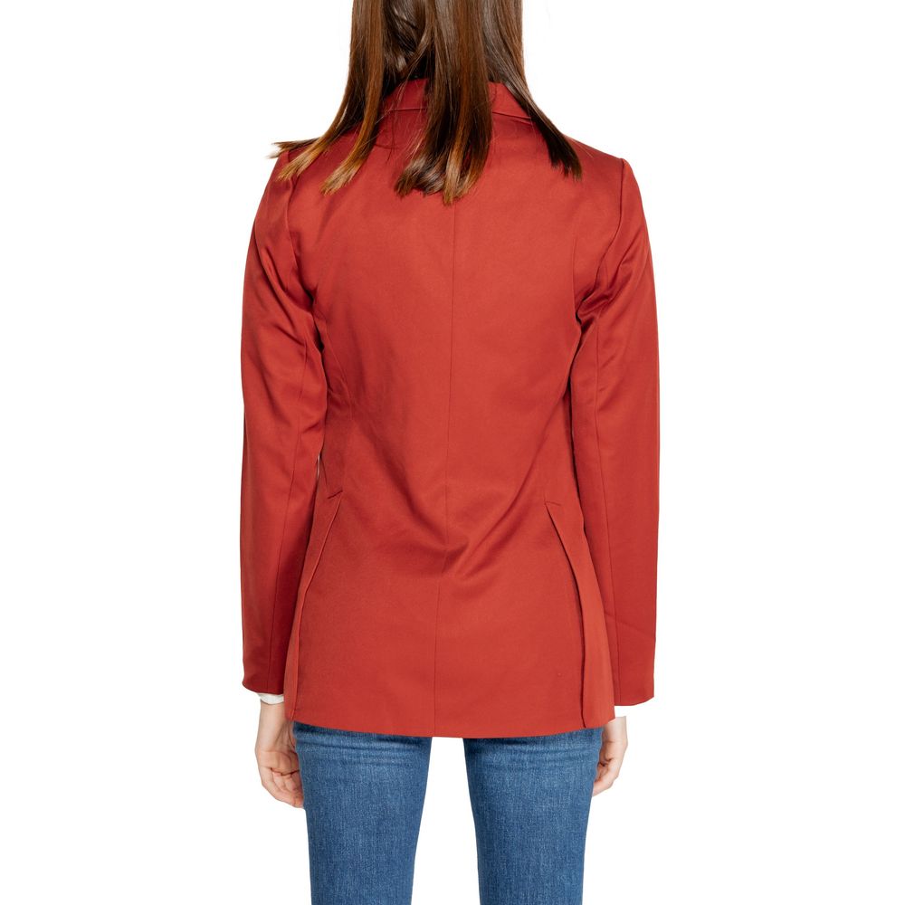 Vero Moda Red Polyester Blazer | Regal Royce