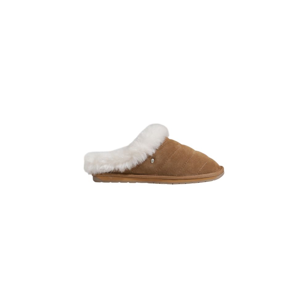 EMU Australia Brown Suede Leather Slippers | Regal Royce