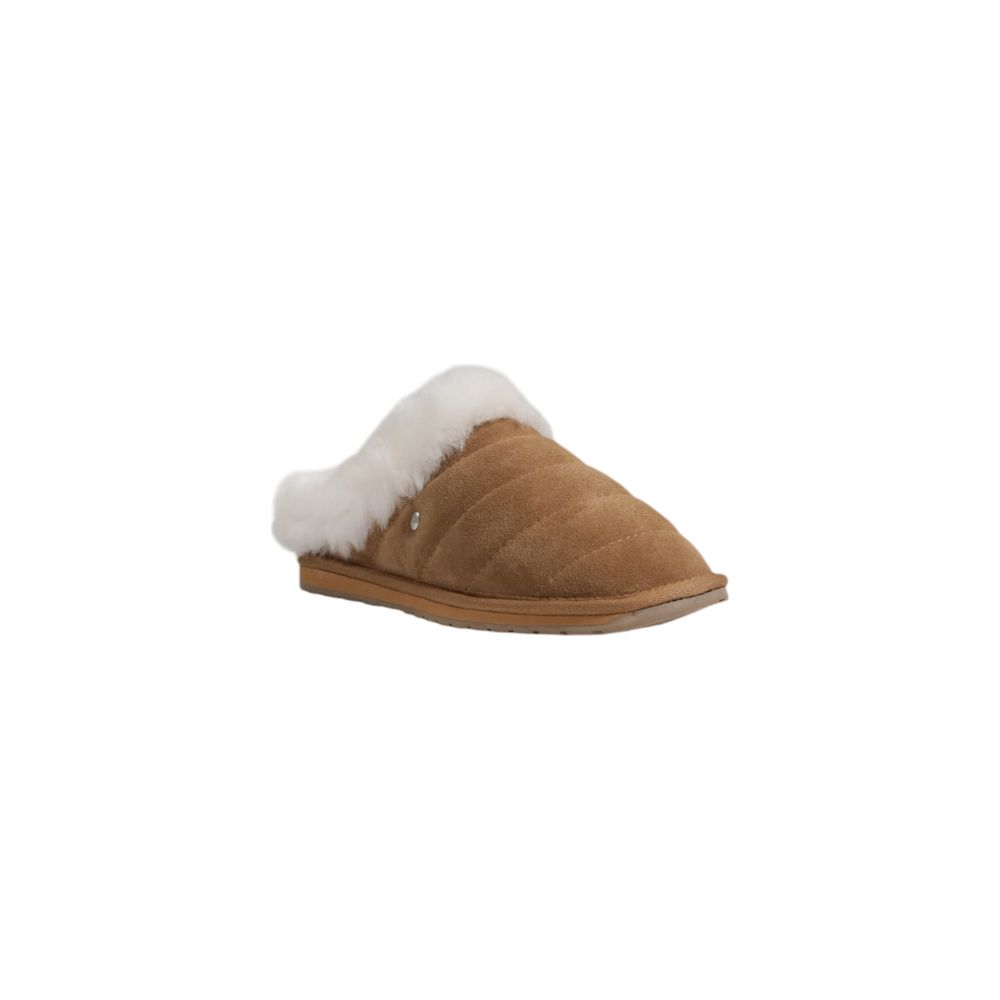 EMU Australia Brown Suede Leather Slippers | Regal Royce