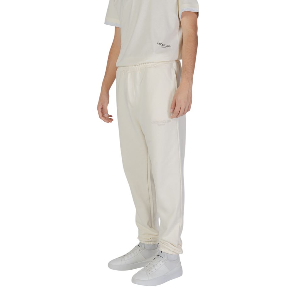 Underclub Cream Cotton Joggers (Workout Pants) | Regal Royce