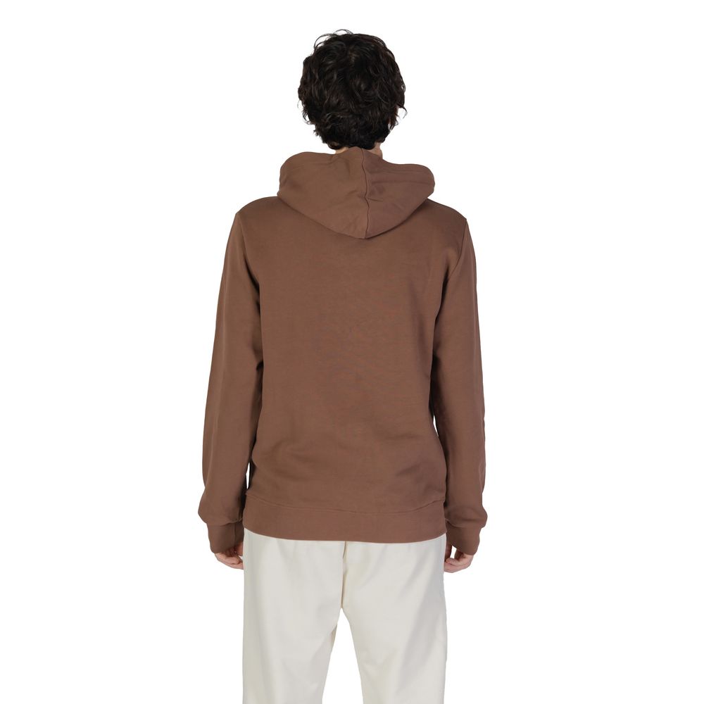 Underclub Brown Cotton Hoodie | Regal Royce