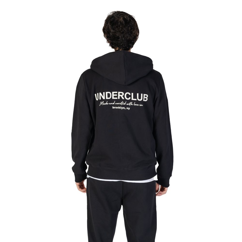Underclub Black Cotton Hoodie | Regal Royce