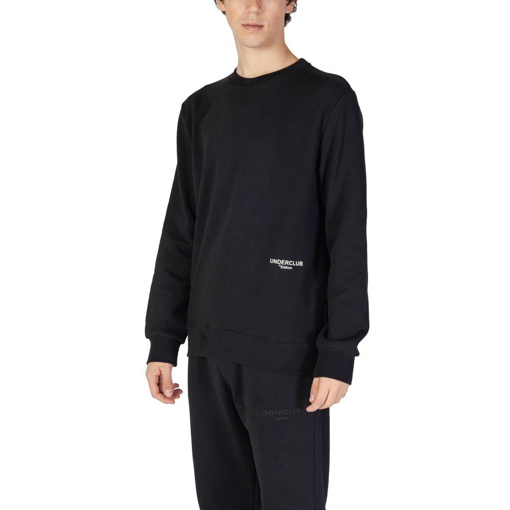 Underclub Black Cotton Sweatshirt | Regal Royce