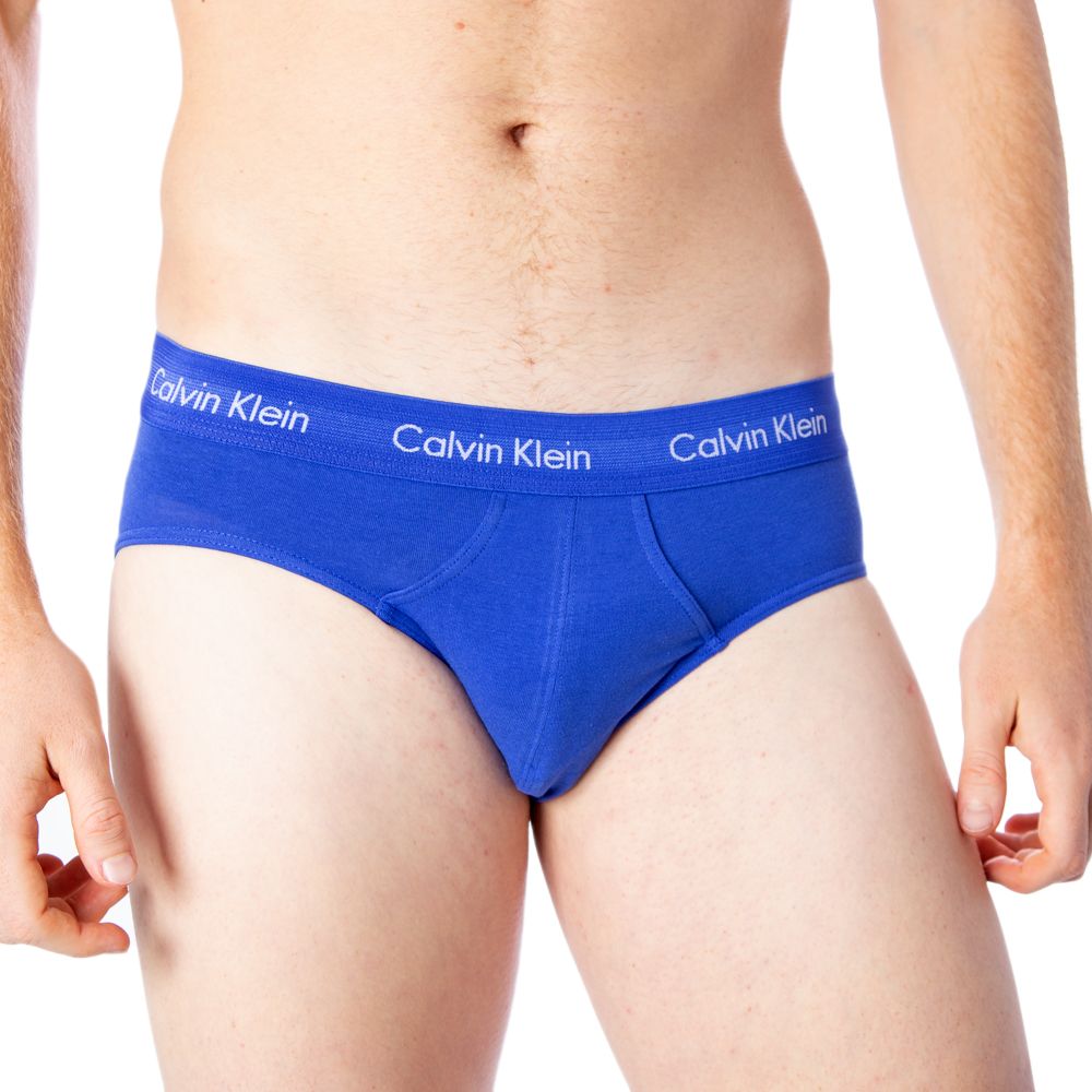 Calvin Klein Underwear Blue Cotton Briefs | Regal Royce