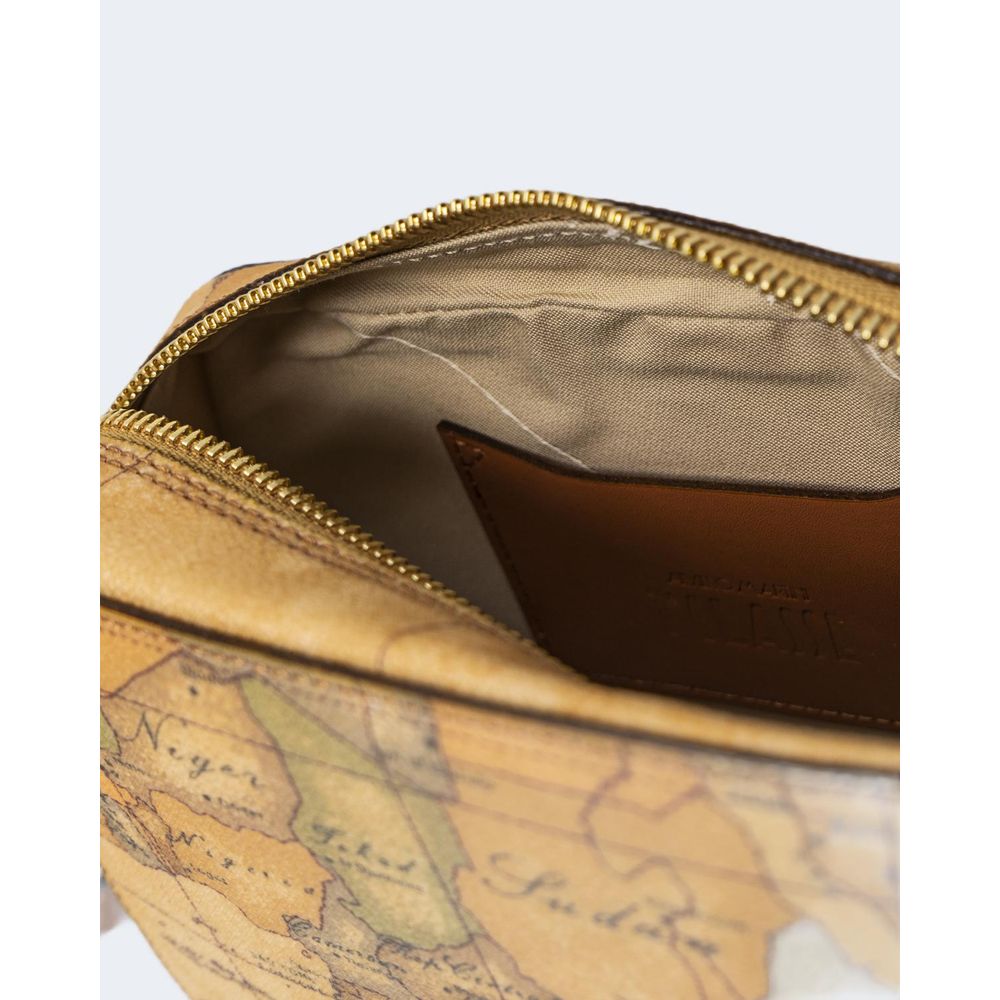 Alviero Martini Prima Classe Beige Cotton Handbag | Regal Royce