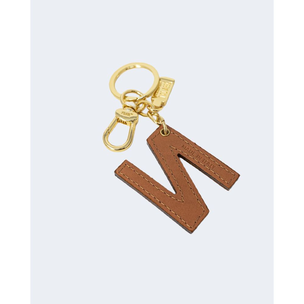 Alviero Martini Prima Classe Beige Leather Keychain | Regal Royce