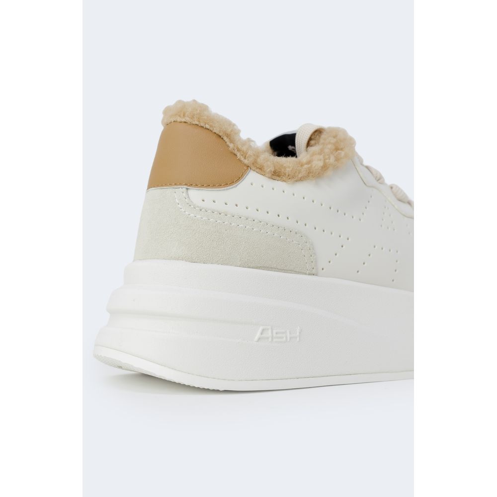 ASH Beige Leather Chunky Sneakers | Regal Royce